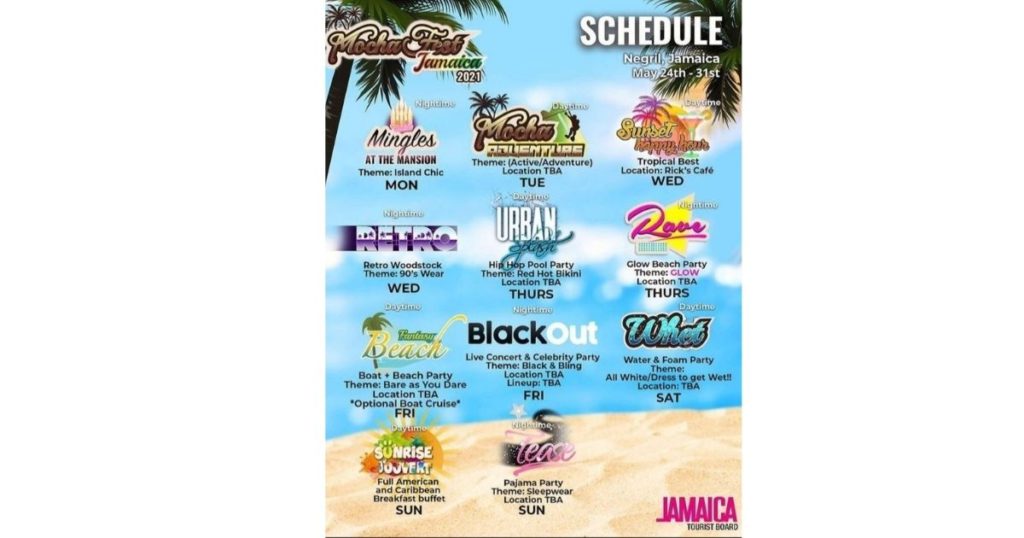 JTB says they did not endorse or sponsor Mocha Fest 2021