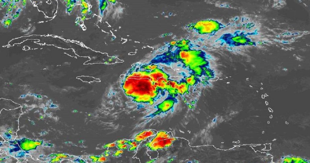 Jamaica under tropical storm watch