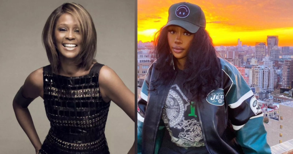 Sza Joins Whitney Houston As Only Randb Acts To Spend 7 Weeks Atop The Billboards 