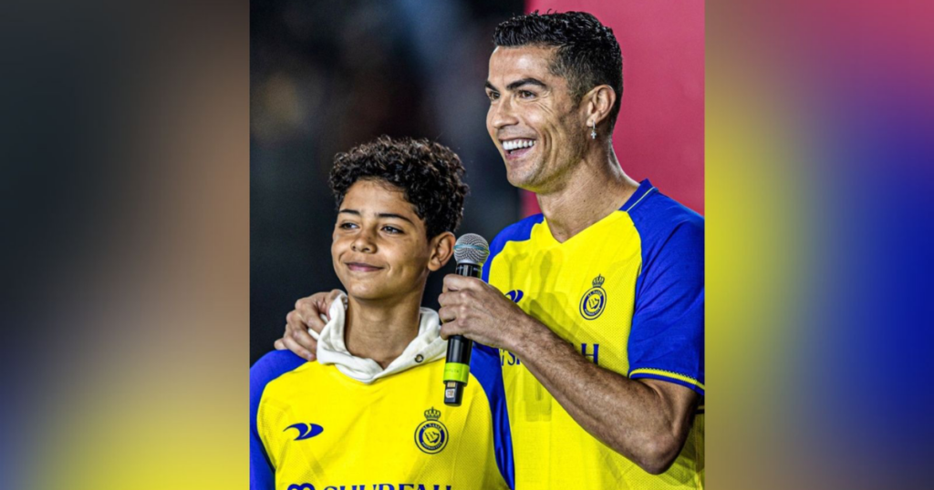 Cristiano Ronaldo’s son to join Al Nassr’s U-13 team